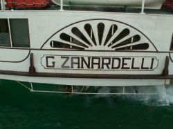 Raddampfer auf dem Gardasee