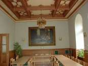 Der Sitzungssaal im Kahlaer Rathaus