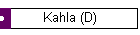 Kahla (D)