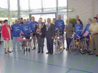 Start Polizei Radtour nach Bury