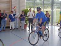 Start Polizei Radtour nach Bury